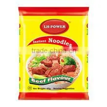 Yummy Excellent 65g LH-POWER Beef Instant Noodle