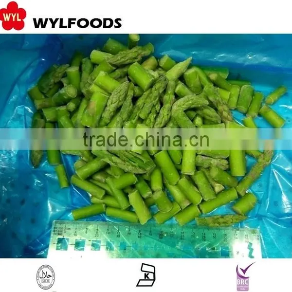 IQF Best Price Frozen Green Asparagus Cut and Tips 2015 photo-6