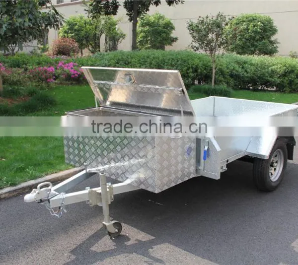 High Quality 2.5mm Aluminium Check Plate 1500x500x500mm Tool Box photo-5