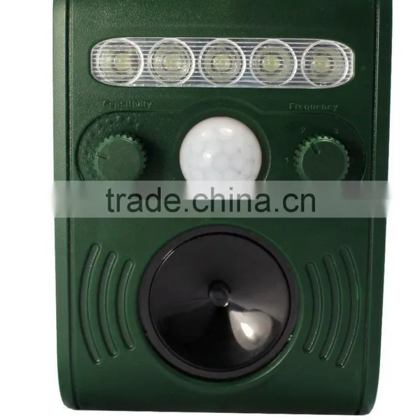 X-pest Signstek Solar Powered Wild Animal Repeller PIR Motion Activated Dogs Cats Deterrent photo-4