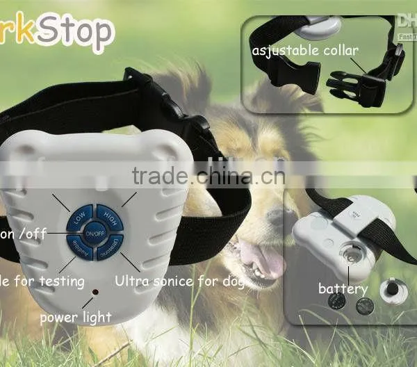 Ultrasonic Dog Anti Stop Barking Control Collar Vibrate Trainner Device photo-3