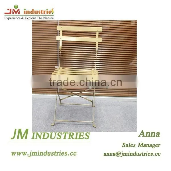 Iron Folding Bistro Chair photo-3