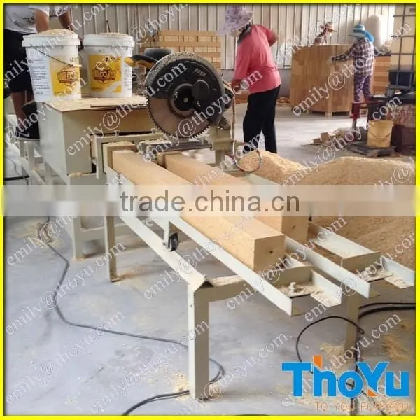 Wood Block Machine for Making Blocks Can be Nailed Into Pallets (SMS:0086-15890650503)