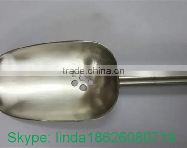 Stainless Steel Ice Scoop With Holes photo-2