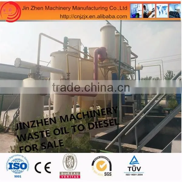 Crude Oil Refinery Equipment&black Oil Refinery Plant&crude Oil Refining Machine/plant With CE,SGS,ISO photo-2