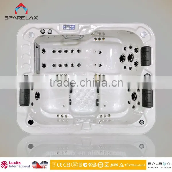 3 Seats Portable Bathtub Whirlpool A430 With TV photo-3