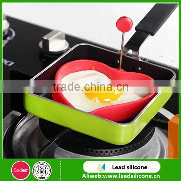 Kitchen Tools In Non-Stick Fried Egg Cooker Moulds / Silicone Pancake Mold Frying Egg Ring photo-2