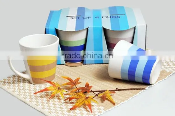 350ml Customized Decal Printing Ceramic Mug Full Wrap Printing Ceramic Mug photo-5