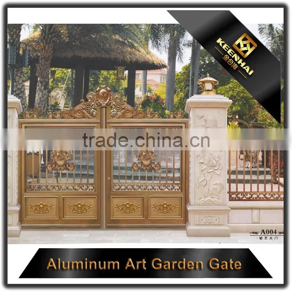 2017 Latest Powder Coated Aluminum Garden Front Gate photo-5
