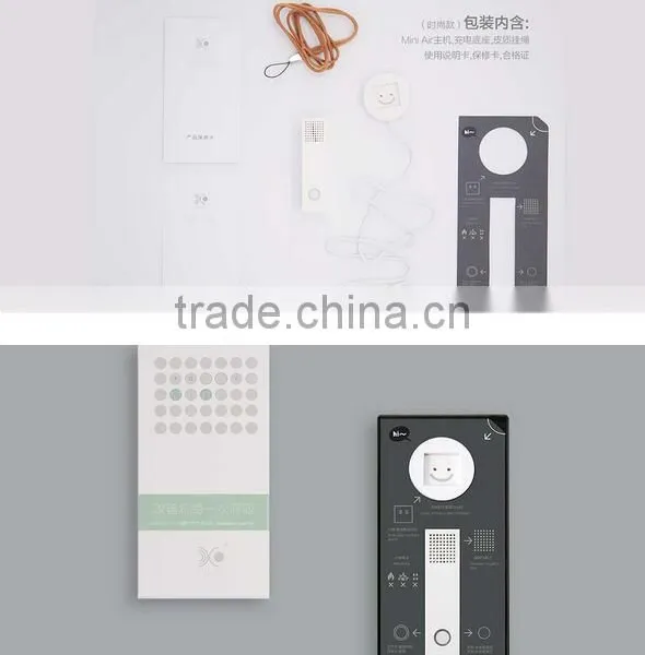 Newest Wearable Air Purification Apparatus Minimum USB Minus-Ion Air Purification Apparatus photo-4