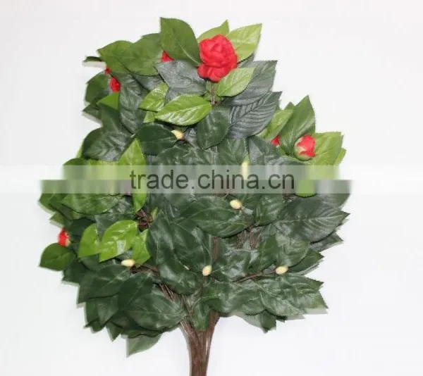 Artificial Azalea Leaves,Cheap Decorative Artificial Flower China Wholesale photo-6