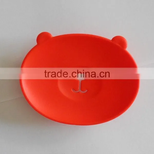 2015 New Design Little Bear Shape Silicone Soap Molds /customizable Silicone Bathroom Soap Holders photo-4