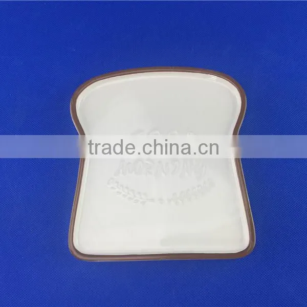 Bulk Cheap Ceramic Plates Breakfast Plate Tableware Bread Plate photo-2