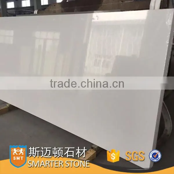 Pure White Artificial 18MM Slab photo-2