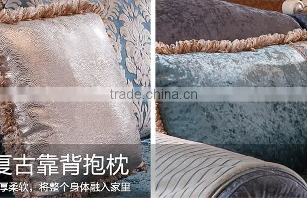 M09 Living Room Furniture L Shaped Luxury Fabric Sofa photo-4