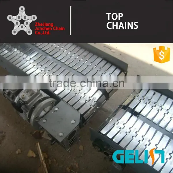 Flat Top Conveyor Chain Modular Plastic Belts Food Conveyor Beverage photo-2