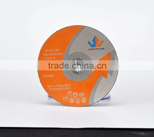 7" 180x1.6x22.2mm Extreme Thin Abrasive Cut Off Wheel Cutting Disc for Stainless Steel Cutting photo-2
