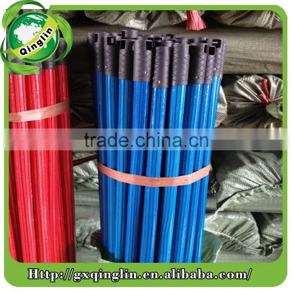 Design PVC Coated Wood Broom Handle/brush Stick/mop Pipe photo-4