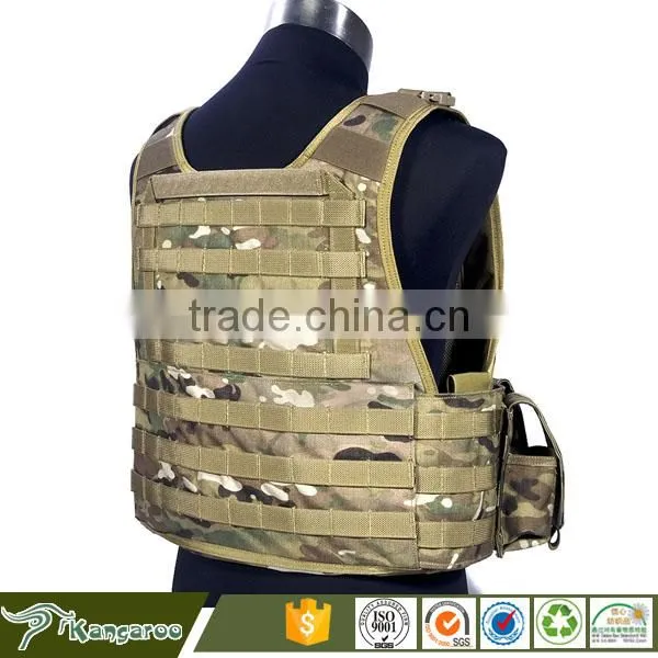 Wholesale Men Army Camo Military Bulletproof Combat Vest photo-4