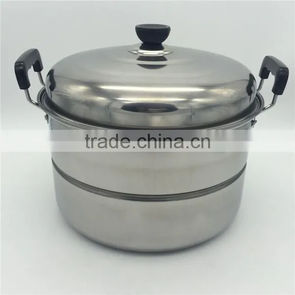 30cm Food Steamer Stainless Steel Gas Food Steamer photo-2