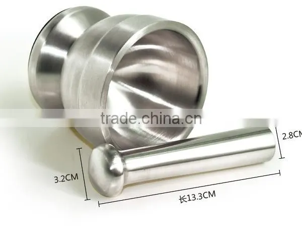 Stainless Steel Garlic Press And Peeler Set photo-3