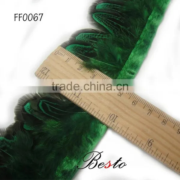 Cheap Wholeasel New Custom Artificial Dyed Decorative Feather Trimming for Decoration photo-4