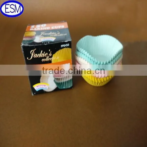 28-60GSM OEM Service Colored Baking Paper Cake Cup photo-4