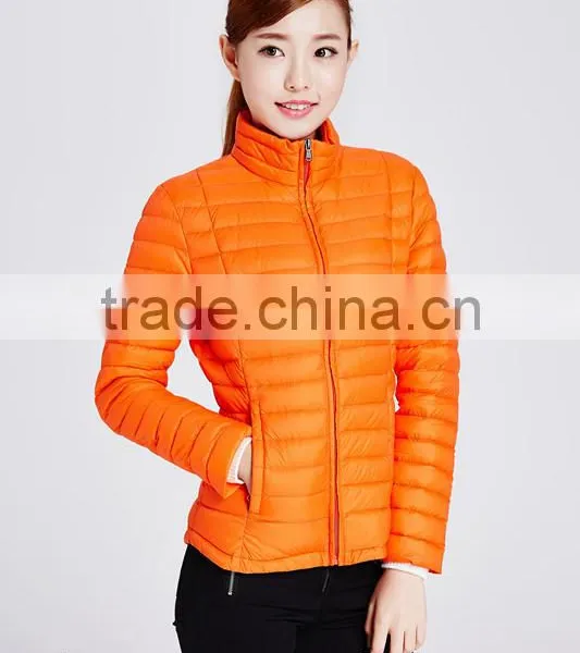 Fashion Customized Ladies Duck Down Jacket for Winter photo-4