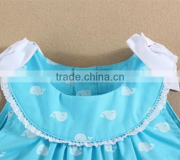 Fashion 2015 Newest Summer Woven Design Cotton Baby Top for Girls From 12Months to 6 Years photo-2