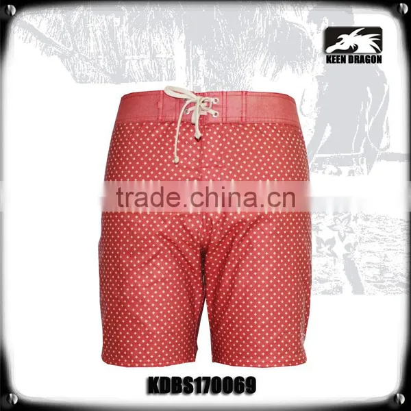 Men's 19" Length All-over Yardage Print Beach Short With Cotton Poplin Fabric photo-2