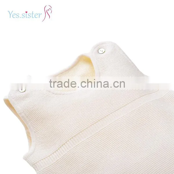 100% Cotton Newborn Baby Romper Sleeveless Baby Winter Romper Baby Clothes photo-4