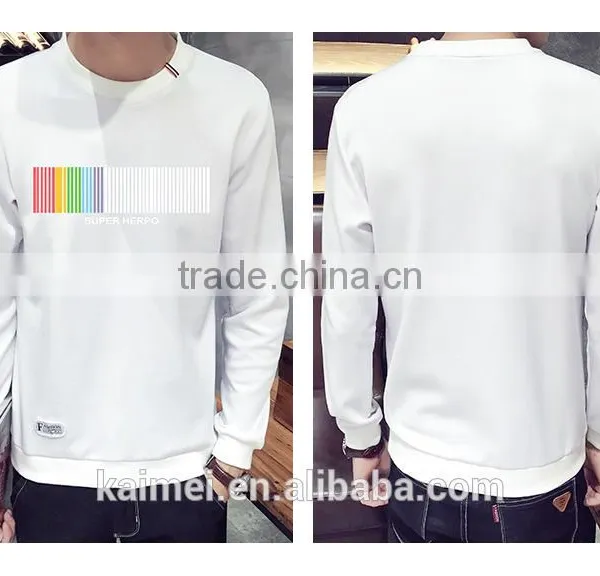 Fashional Design Crewneck Sweatshirt Man Without Hood Popular Among Adults photo-4