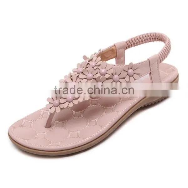 Zm50165b Summer Flip Flops Women Plus Size Lady Beach Sandal photo-3