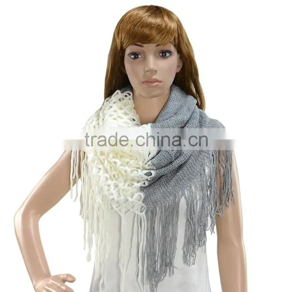 Winter Warm Knitting Wholesale Women's Knit Hat and Scarf Sets 18596 photo-3