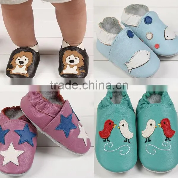 Children Shoes New Design Soft Sole Baby Shoes Leather Kids Shoes