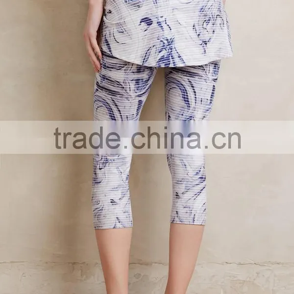 Newest Design High Quality Fitness Women Sport Leggings Digital Print Leggings photo-6