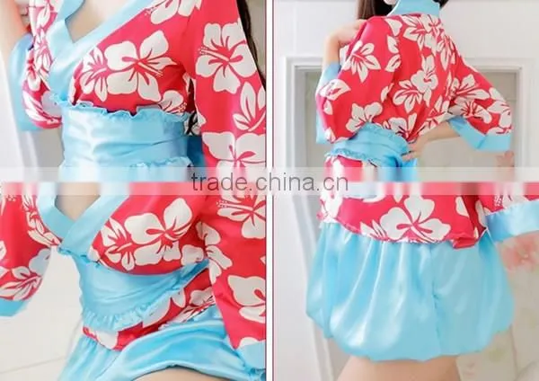 2015 Polyester Sexy Girl Kimono Costume photo-5