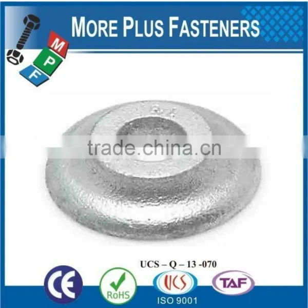 Made in Taiwan Galvanized Green Dipped White Coated Ogee Washer photo-4