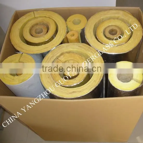 High Quality Thermal Insulation Glass Wool Pipe