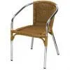 Aluminum Rattan Chair