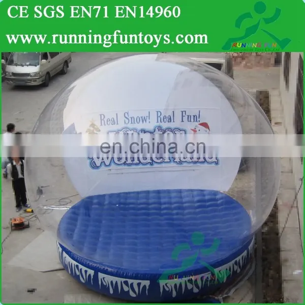 Cheap Large Inflatable Snow Globe, Photo Snow Globe Xmas Decorations photo-4