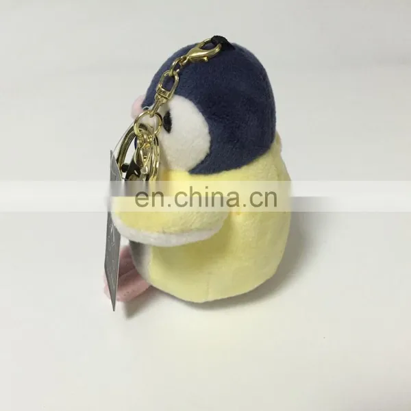 Tiny Plush Soft Stuffed Cotton Penguin Promotional Keychain Toy photo-3