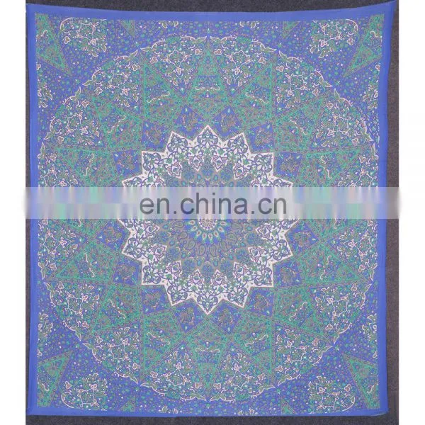 Bohemian Hippie Beach Use 100% Cotton Wall Hanging Indian Tapestry