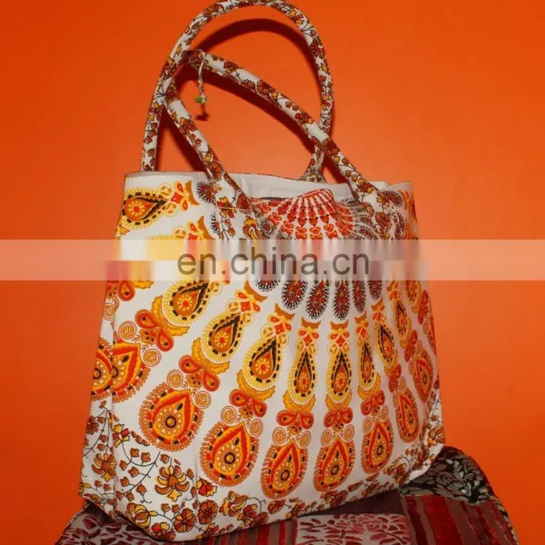 Fashion Women Bag Indian Style Handbag Beauty Women Purse Cotton Wholesale Clutch photo-6