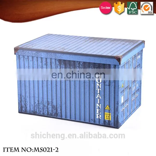 Container Shape Hard Cardboard Storage Box photo-2