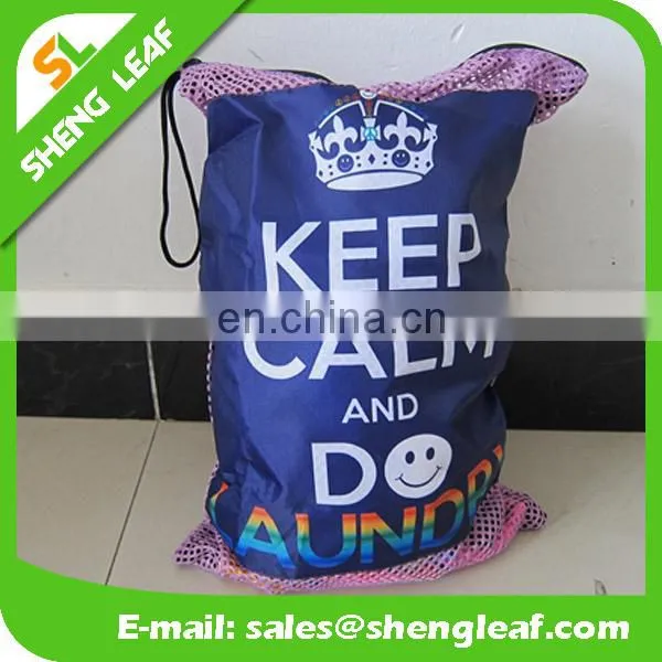 Laundry Mesh Bag for Customized Mesh Drawstring Laundry Bag for Sale photo-3