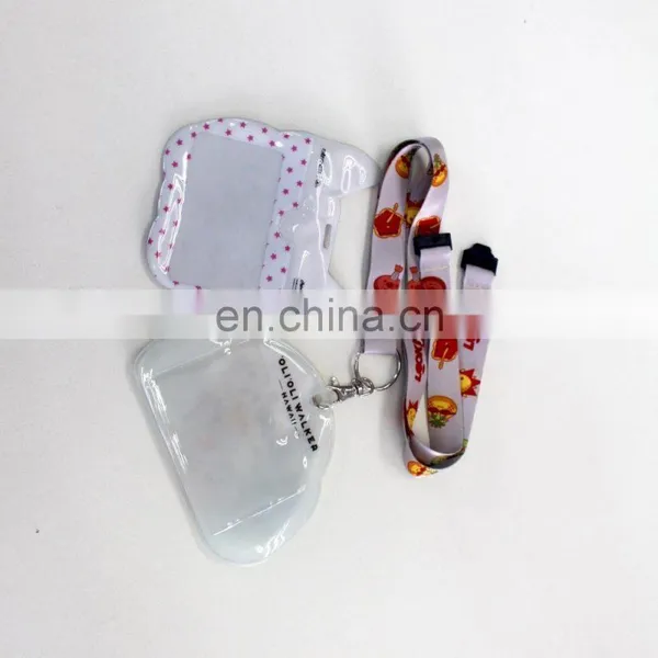 Soft Wholesale Custom Cheap Plastic Cat/bus Card Holder With Ribbon photo-2