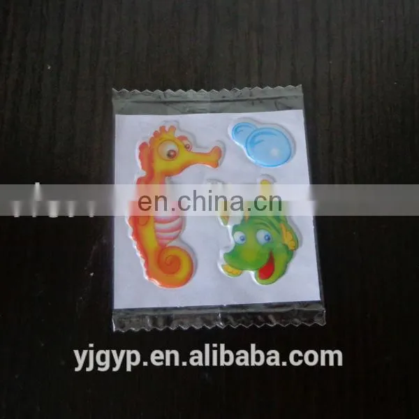Fashion Design Promotional Colorful Lovely Small Puffy Stickers photo-2
