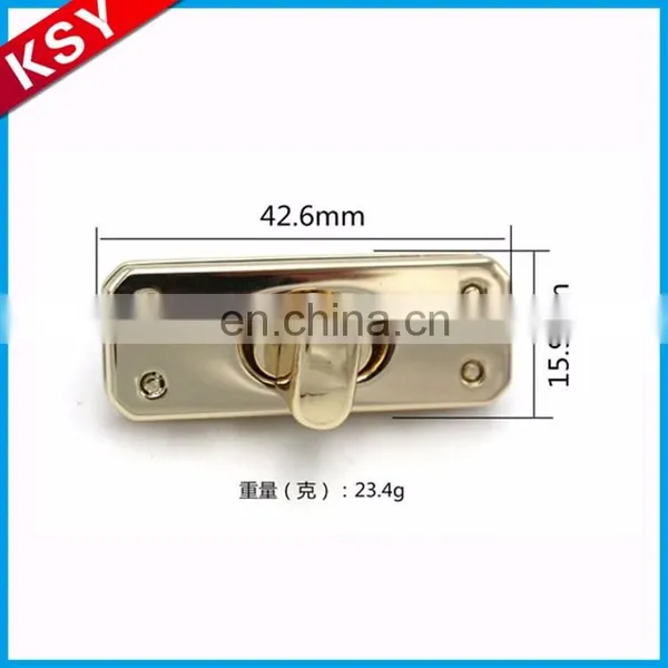 Great Quality Vintage Style Bag Lock Briefcase Latch Classics Metal Locks For Handbags photo-3