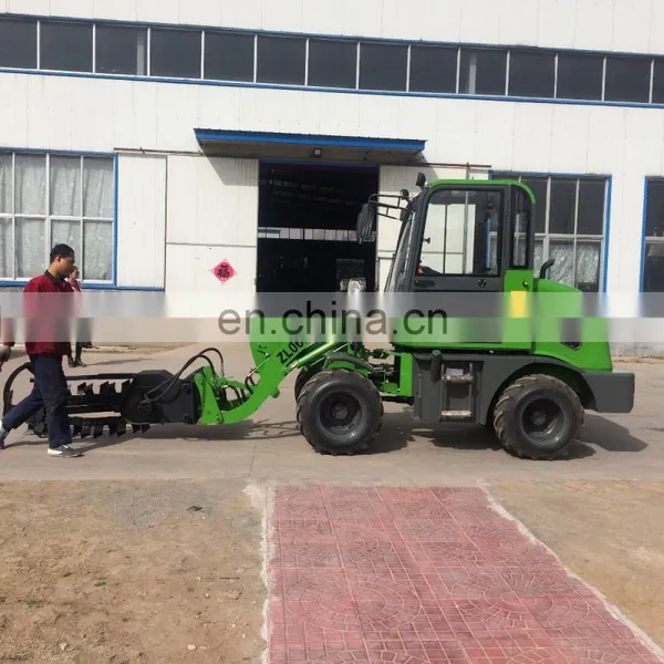 2015 4wd Hydrostatic Transmission Front Loader With 3 Cylinders Engine , Mini Wheel Loader photo-3